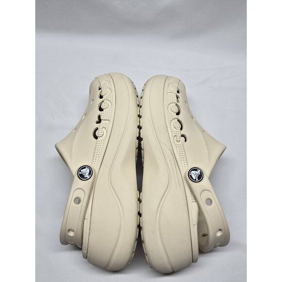 Crocs Baya Platform Clog Winter White (Cream) Women's Size 5- Read Description - Picture 12 of 16